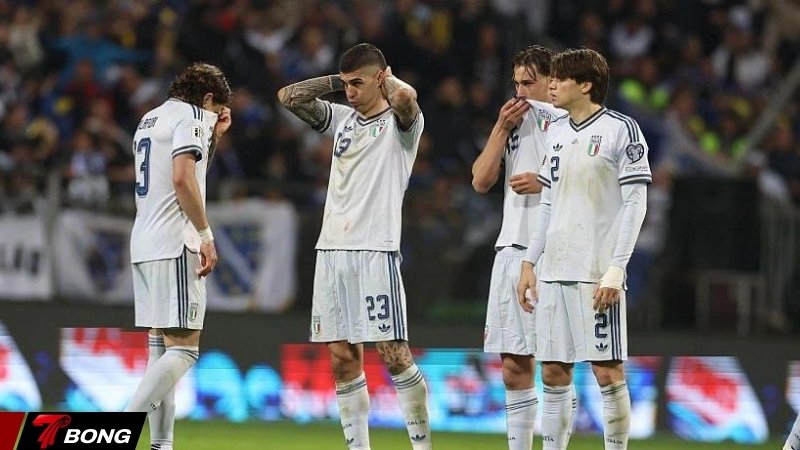 Italy -  Nỗi đau lần thứ 3 lỡ hẹn liên tiếp